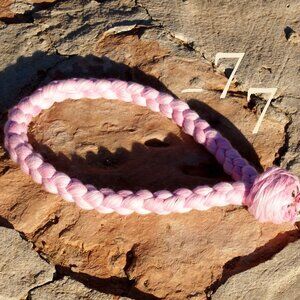 Colorful Soft Cotton Rope 4-Plait Braided Bosal for Loping/Breaking Hackamore